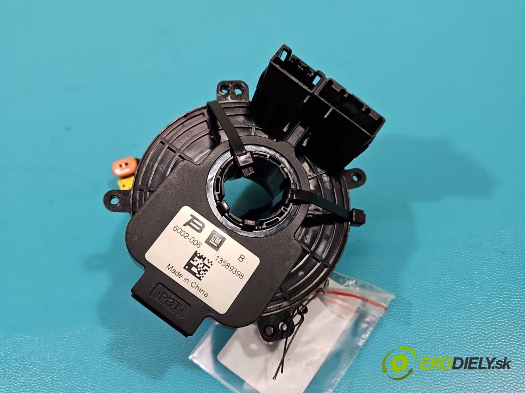 Opel Meriva B 2010-2017 1.4 T 120 HP manual 88 kW 1364 cm3 5- Páska: airbag 13589398 (Airbagy)