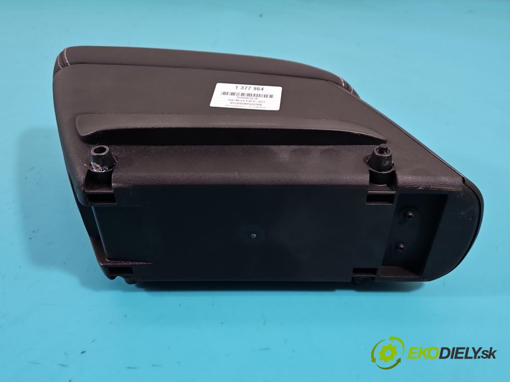 Opel Meriva B 2010-2017 1.4 T 120 HP manual 88 kW 1364 cm3 5- operadlo  (Lakťové opierky)