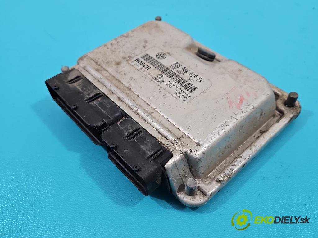 Seat Leon I 1999-2005 1.9 tdi 150 hp manual 110 kW 1896 cm3 5- řídící jednotka motoru 038906019FK