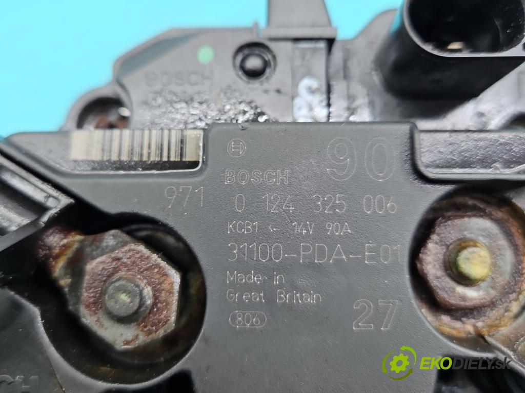 Honda Accord VI 1998-2002 1,8.0 16V 136 HP manual 100 kW 1850 cm3 5- Alternator 0124325006 (Alternátory)