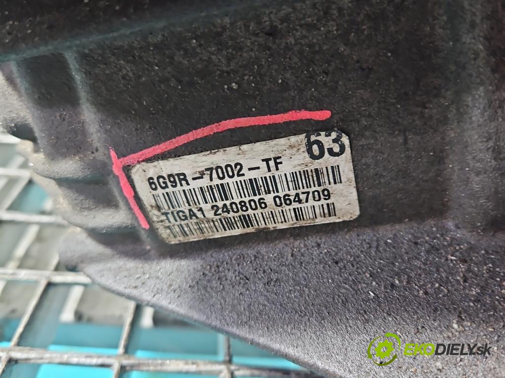 Ford Galaxy Mk2 2006-2015 1.8 TDCI 125 HP manual 92 kW 1753 cm3 5- prevodovka stupeň,rýchlosť manual 6G9R-7002-TF