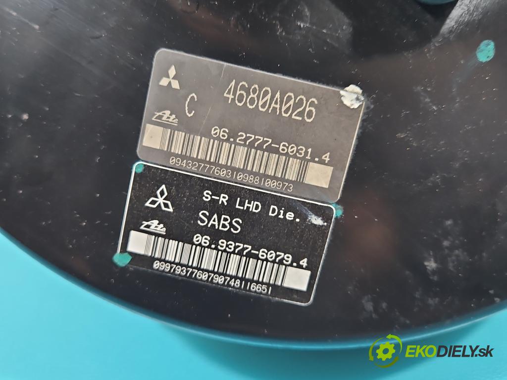 Mitsubishi Outlander II 2006-2013 2.0 DI-D 140 HP manual 103 kW 1968 cm3 5- servo brzdové 4680A026