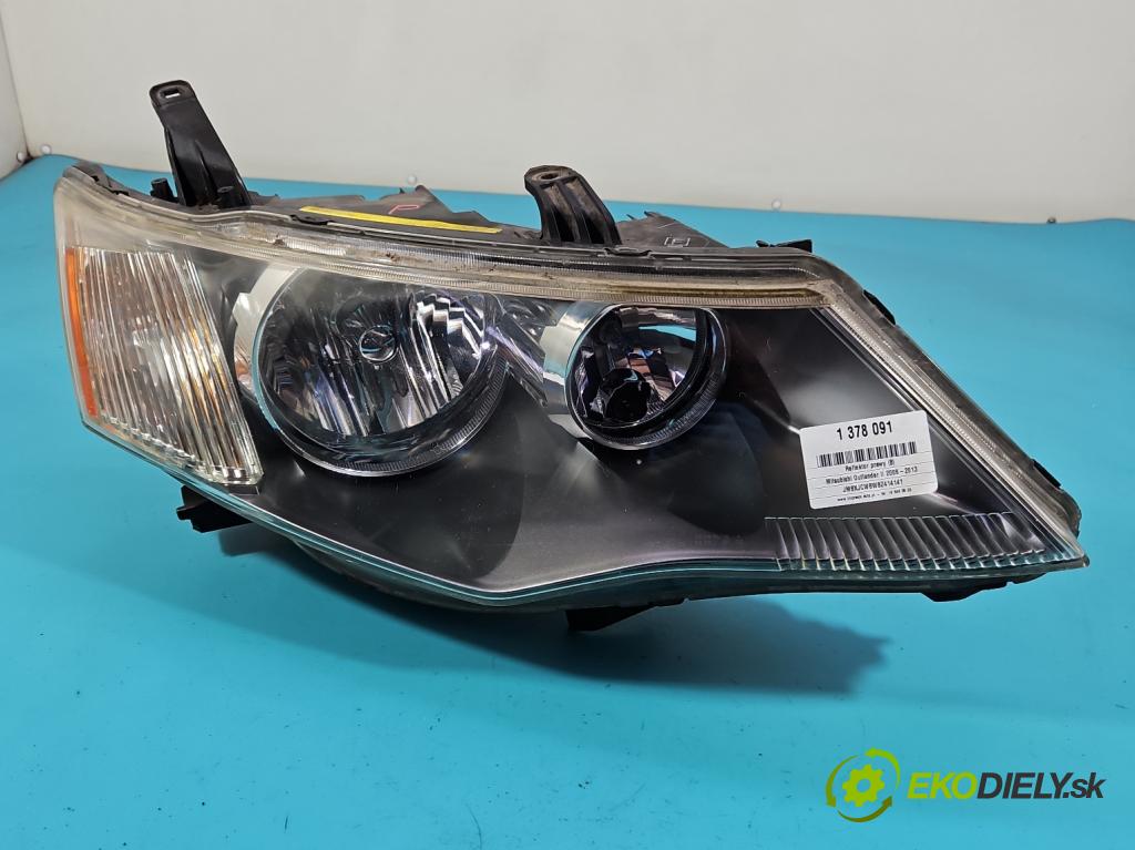 Mitsubishi Outlander II 2006-2013 2.0 DI-D 140 HP manual 103 kW 1968 cm3 5- Reflektor: pravý  (Pravé)