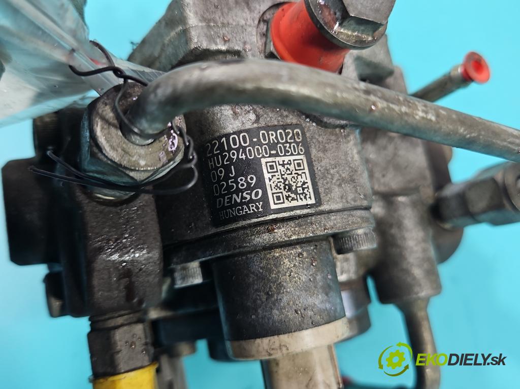 Toyota Avensis II T25 2003-2008 2.0 D4D 126 HP manual 93 kW 1998 cm3 5- čerpadlo vstrekovacia 22100-0R020 (Vstrekovacie čerpadlá)