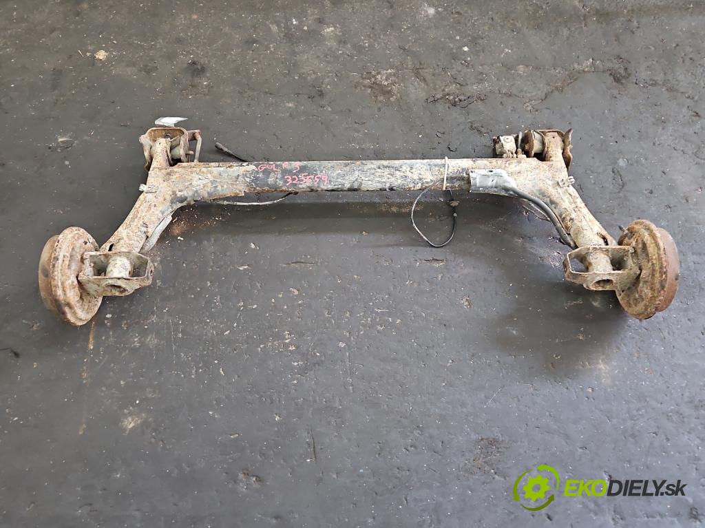 Vw Golf III 1991-1998 1.9 tdi 90 hp manual 66 kW 1896 cm3 5- zadní výztuha (Výztuhy zadní)