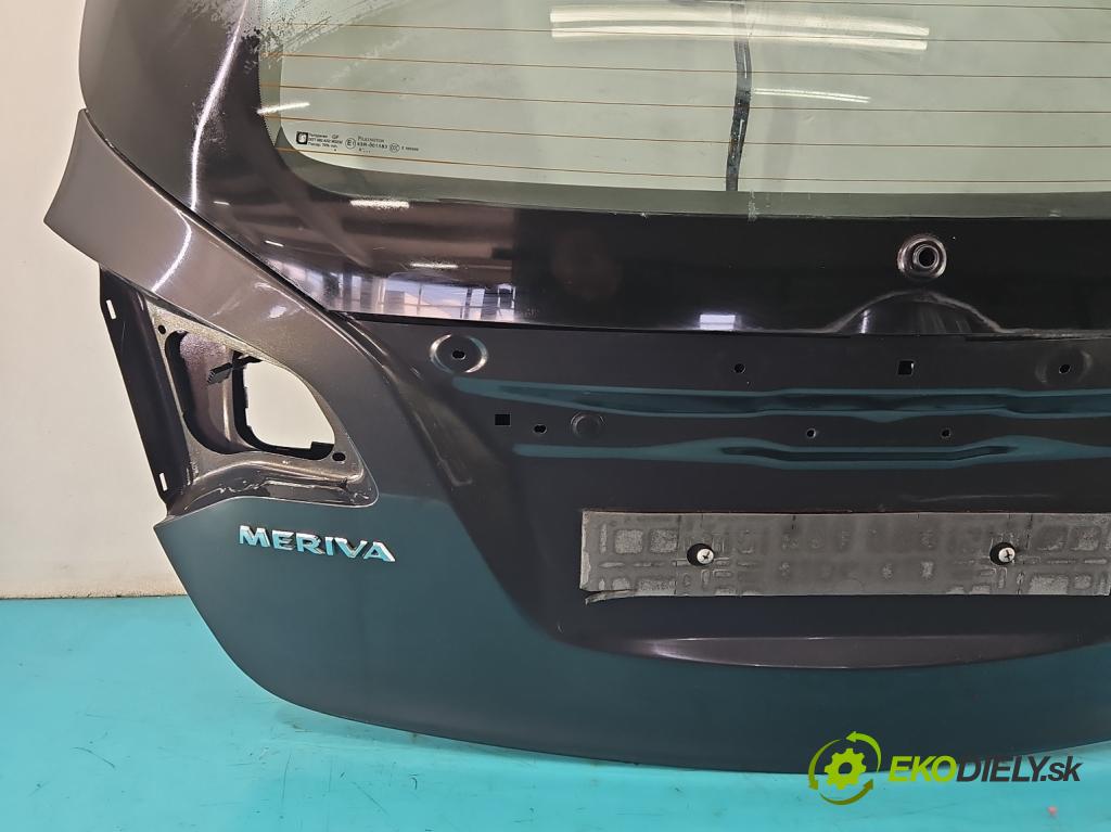 Opel Meriva B 2010-2017 1.4 T 120 hp manual 88 kW 1364 cm3 5- zadní kufrové dveře  (Zadní kapoty)