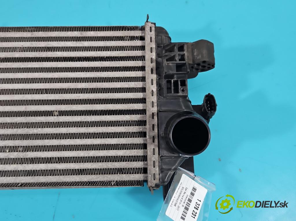 Opel Meriva B 2010-2017 1.4 T 120 hp manual 88 kW 1364 cm3 5- Intercooler 13337687 (Chladiče nasávaného vzduchu (intercoolery))