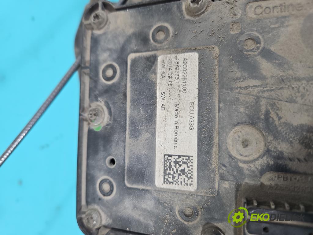 Opel Meriva B 2010-2017 1.4 T 120 HP manual 88 kW 1364 cm3 5- Brzda manuál: elektrický: A2C34679500 (Ručné brzdy)