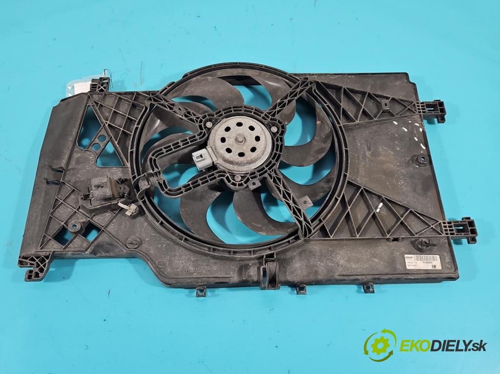 Opel Meriva B 2010-2017 1.4 T 120 HP manual 88 kW 1364 cm3 5- Ventilátor chladiča 13337686