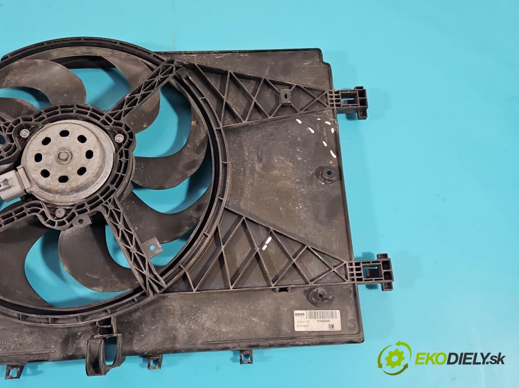 Opel Meriva B 2010-2017 1.4 T 120 HP manual 88 kW 1364 cm3 5- Ventilátor chladiča 13337686