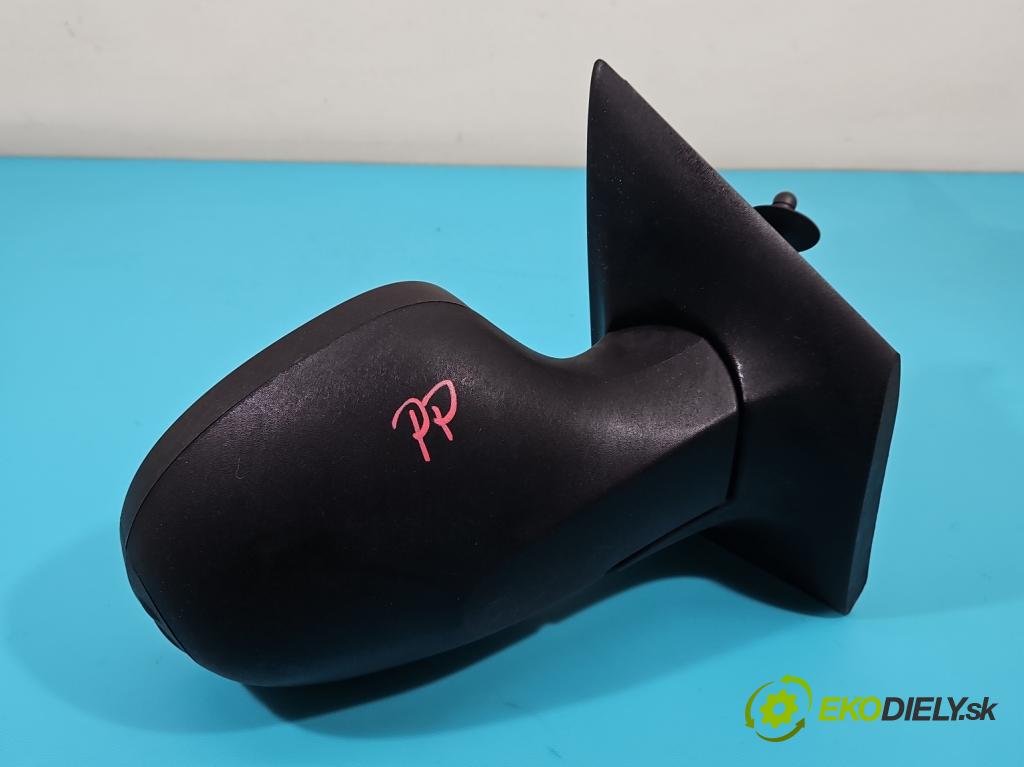 Renault Twingo II 2007-2014 1.2 16V 75 HP manual 55 kW 1149 cm3 3- zrkadlo pravé  (Kľučka dverí ostatné)