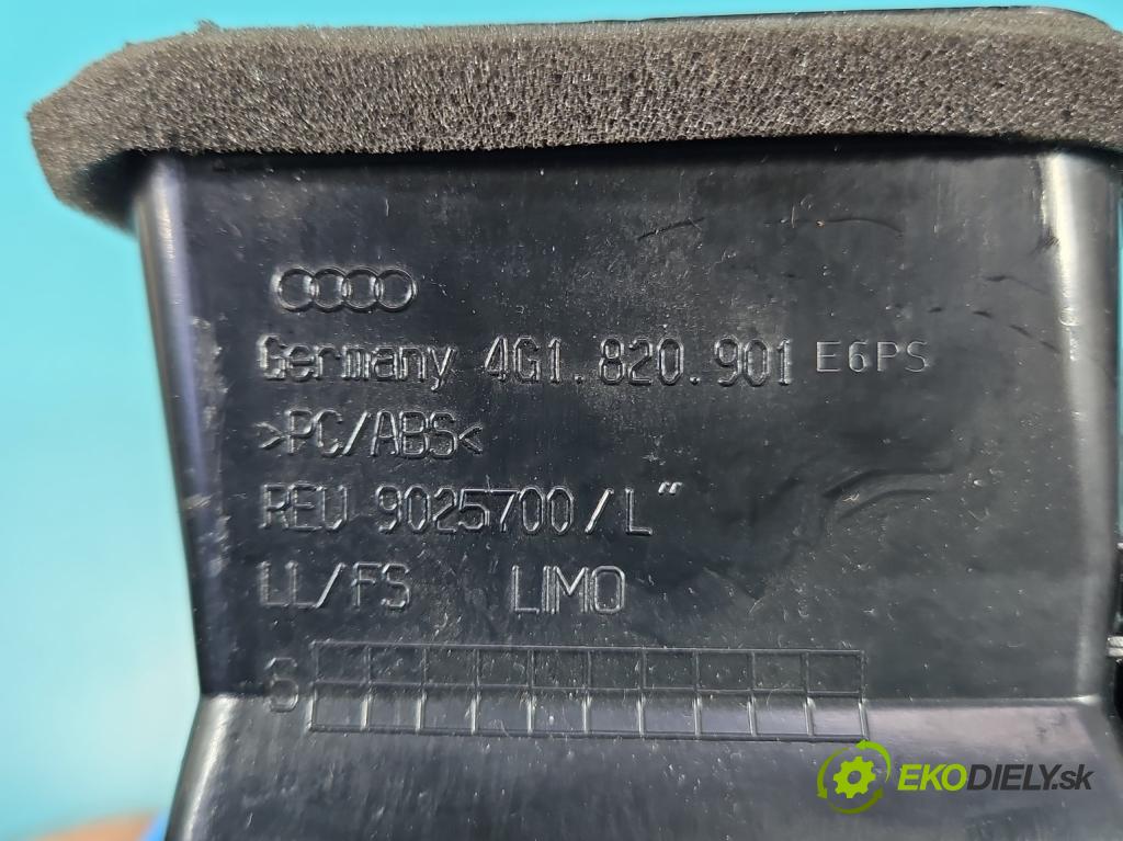 Audi A7 4G 2010-2018 3.0 tdi 272 HP automatic 200 kW 2967 cm3 5- Mřížka: kúrenia stredová 4G1820901 (Mriežky kúrenia (fukáre))