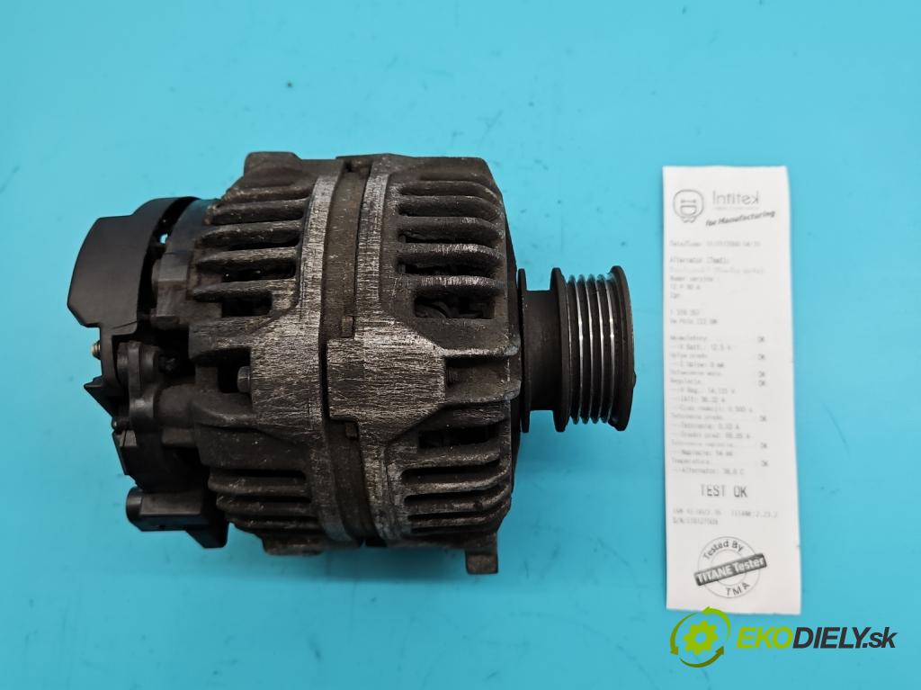 Vw Polo III 6N 1994-2001 1.9 sdi 64 hp manual 47 kW 1896 cm3 3- Alternator 038903023L (Alternátory)