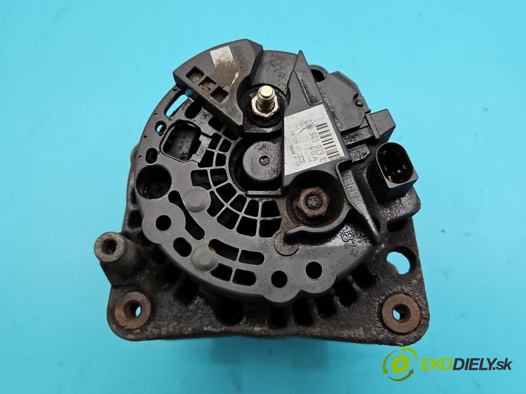 Vw Polo III 6N 1994-2001 1.9 sdi 64 hp manual 47 kW 1896 cm3 3- Alternator 038903023L (Alternátory)