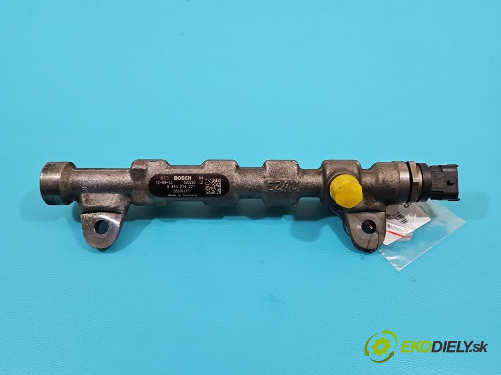 Opel Zafira C 2012-2019 Tourer 2.0 CDTI 165 HP manual 121 kW 1956 cm3 5- lišta vstrekovacia 0445214221 (Vstrekovacie lišty)