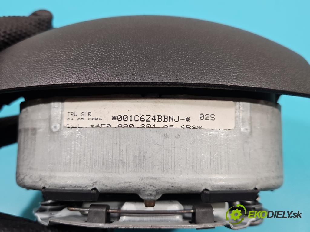 Audi A6 C6 2004-2011 2.0 tdi 136 HP manual 100 kW 1968 cm3 5- airbag vzduch: Řidiči: 4F0880201AS (Airbagy)