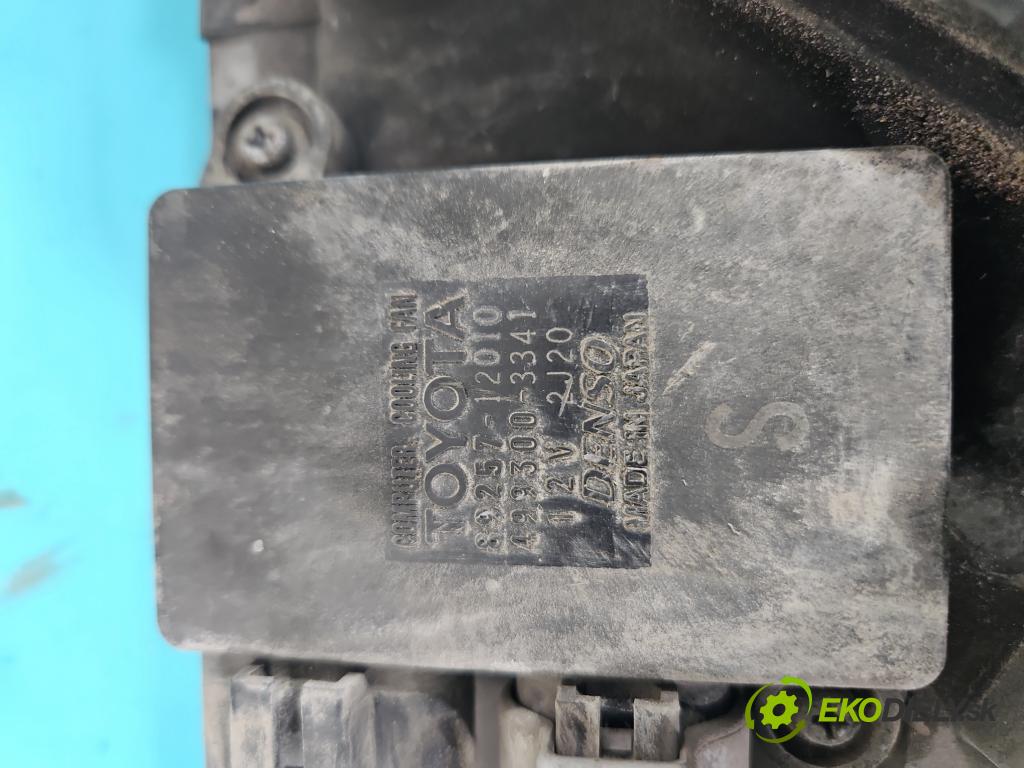 Toyota Auris I 2006-2013 1.6 vvti 124hp manual 91 kW 1598 cm3 5- Ventilátor chladiča