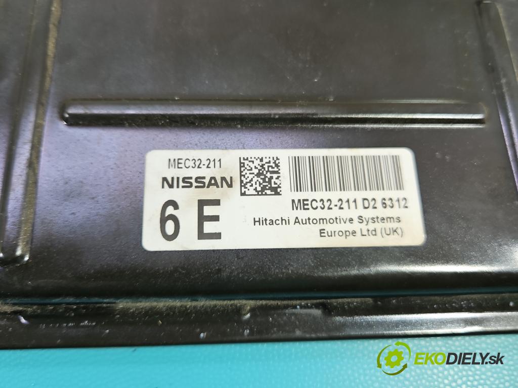 Nissan Almera N16 2000-2006 1.5 16v 98 hp manual 72 kW 1497 cm3 5- řídící jednotka motoru MEC32-211