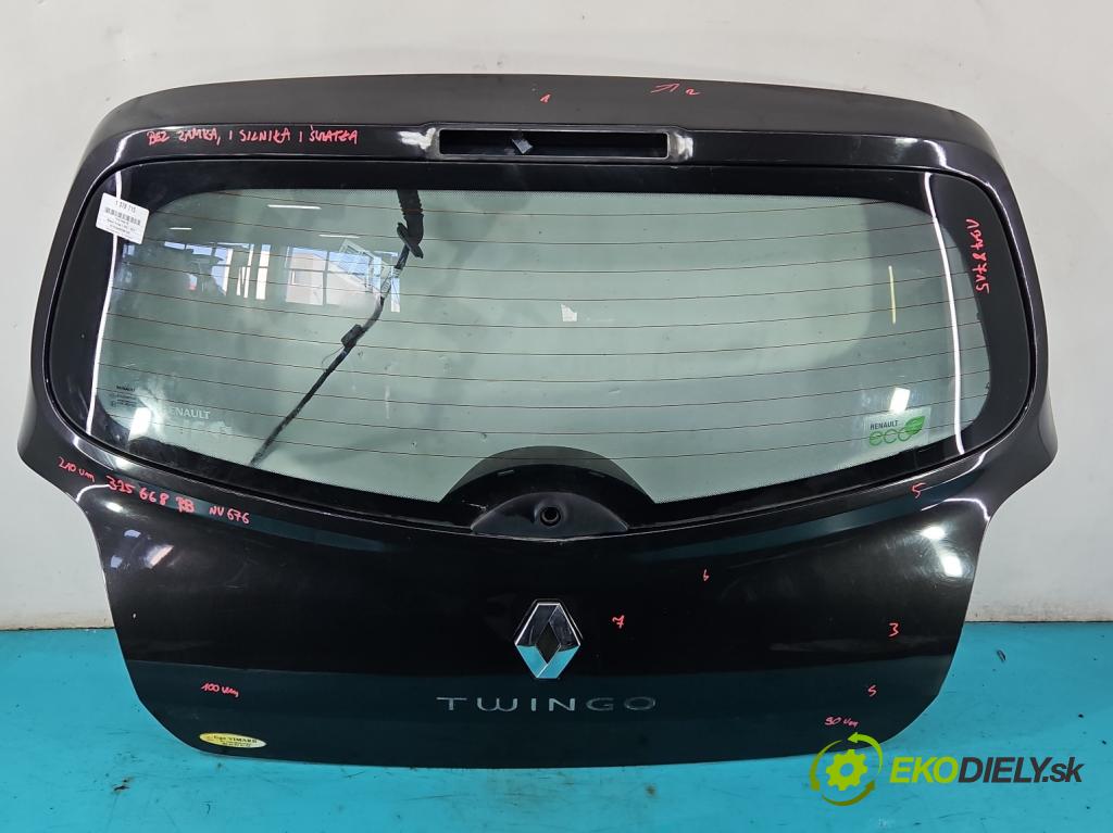Renault Twingo II 2007-2014 1,2.0 16V 75 hp manual 55 kW 1149 cm3 3- zadní kufrové dveře  (Zadní kapoty)