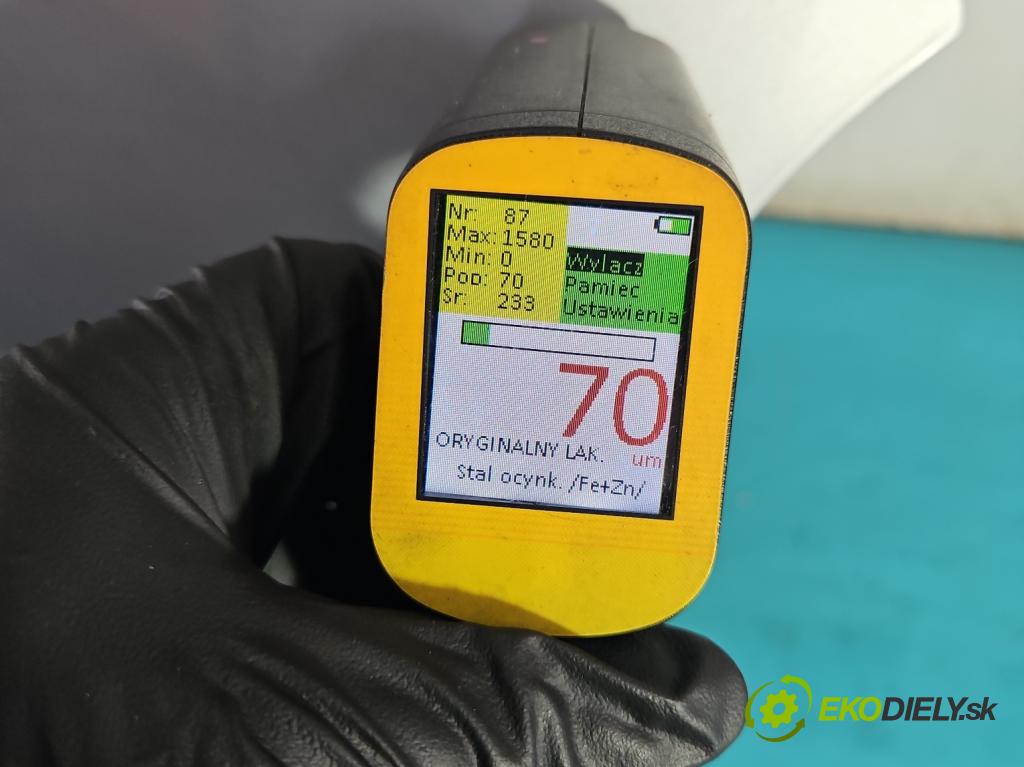 Dacia Sandero II 2012-2020 1.0 12V SCe 73 hp manual 54 kW 999 cm3 5- zadní kufrové dveře  (Zadní kapoty)