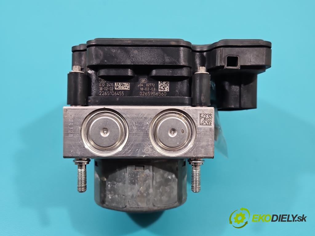 Dacia Sandero II 2012-2020 1.0 12V SCe: 73 HP manual 54 kW 999 cm3 5- čerpadlo abs 0265956560 (Pumpy ABS)