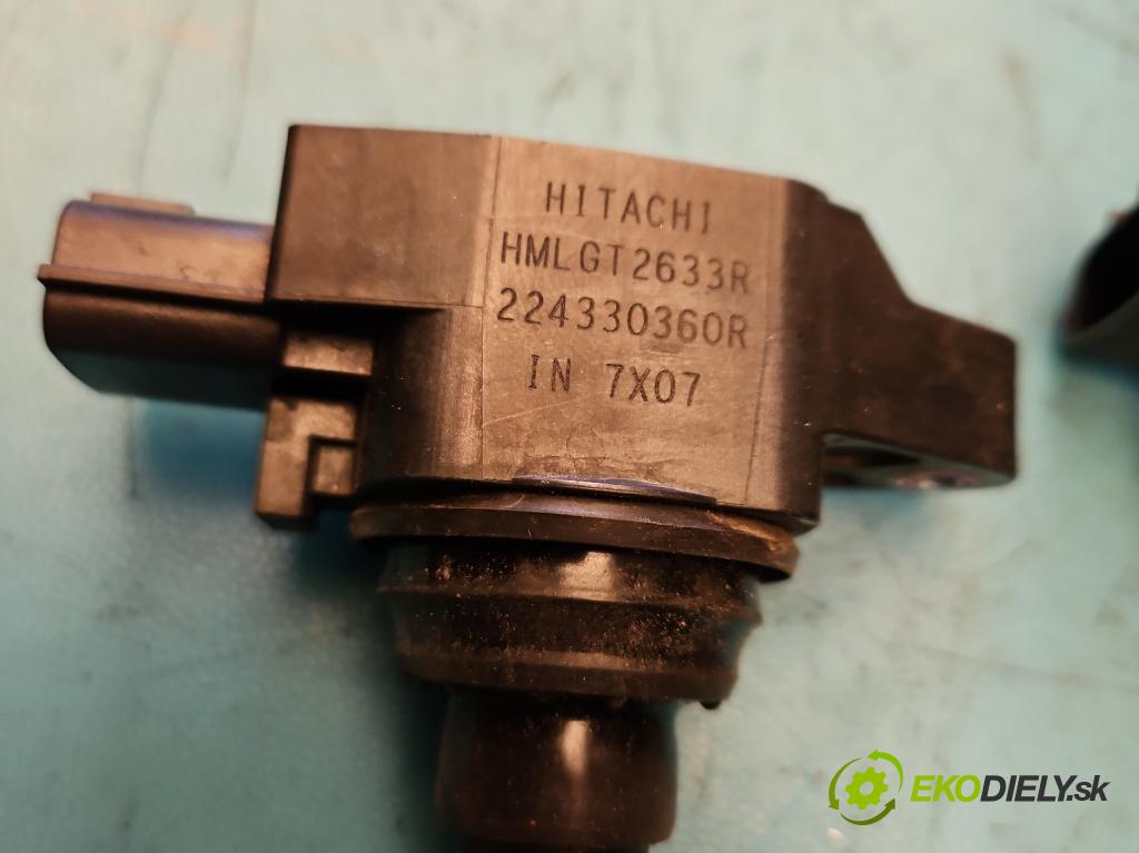 Dacia Sandero II 2012-2020 1.0 12V SCe: 73 HP manual 54 kW 999 cm3 5- cievka zapaľovacia 224330360R (Zapaľovacie cievky, moduly)