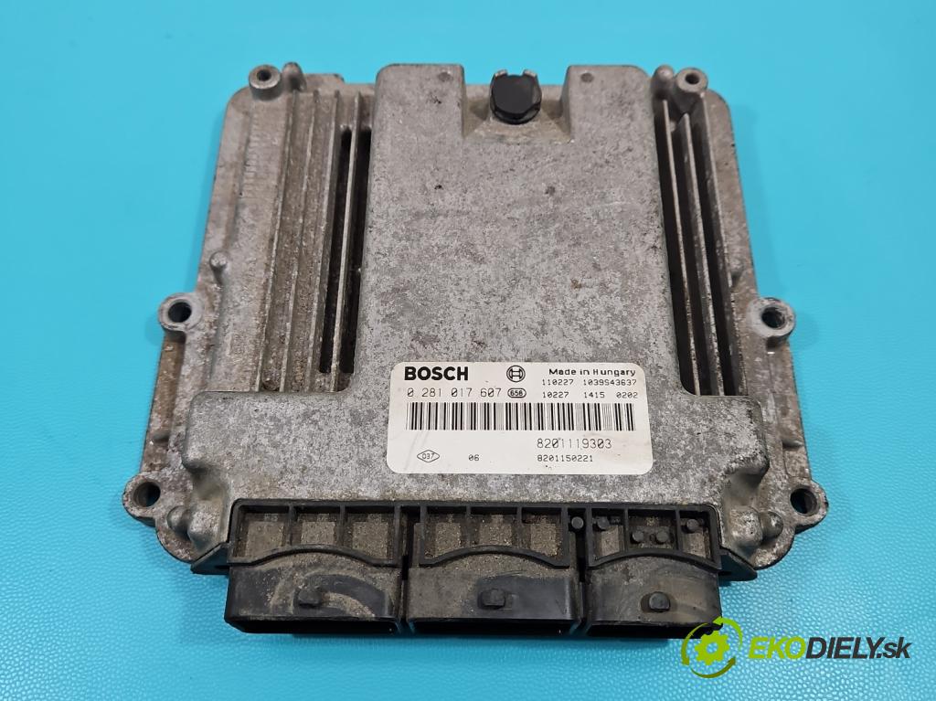 Renault Espace IV 2003-2014 2.0 dci 173KM automatic 127 kW 1995 cm3 5- řídící jednotka motoru 0281017607
