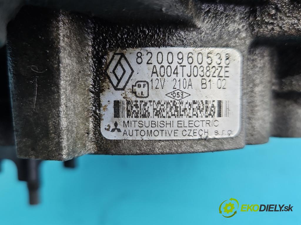Renault Espace IV 2003-2014 2.0 dci 173KM automatic 127 kW 1995 cm3 5- Alternator 8200960538 (Alternátory)
