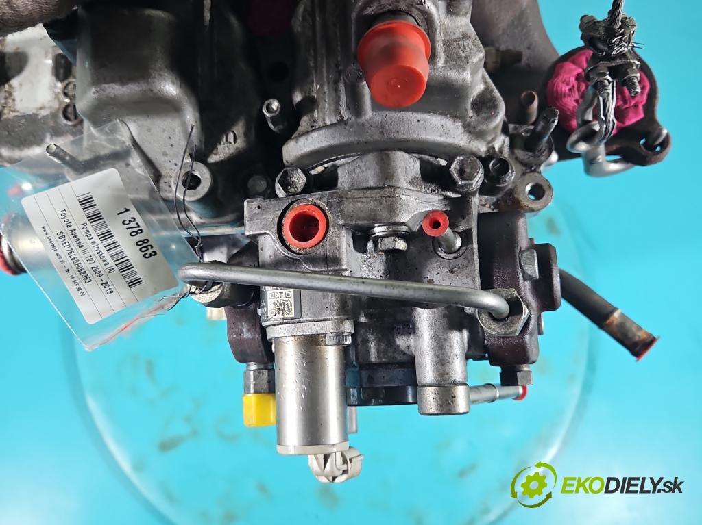 Toyota Avensis III T27 2009-2018 2.0 d4d 126 HP manual 93 kW 1998 cm3 5- čerpadlo vstrekovacia HU294000 (Vstrekovacie čerpadlá)