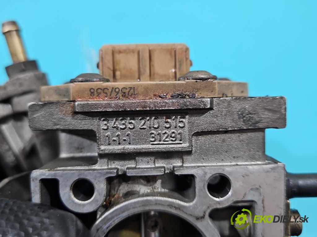 Fiat Uno 1.4 JEDEN: 69KM manual 51 kW 1372 cm3 5- vstrekovač 0 438 201 041 (Karburátory)