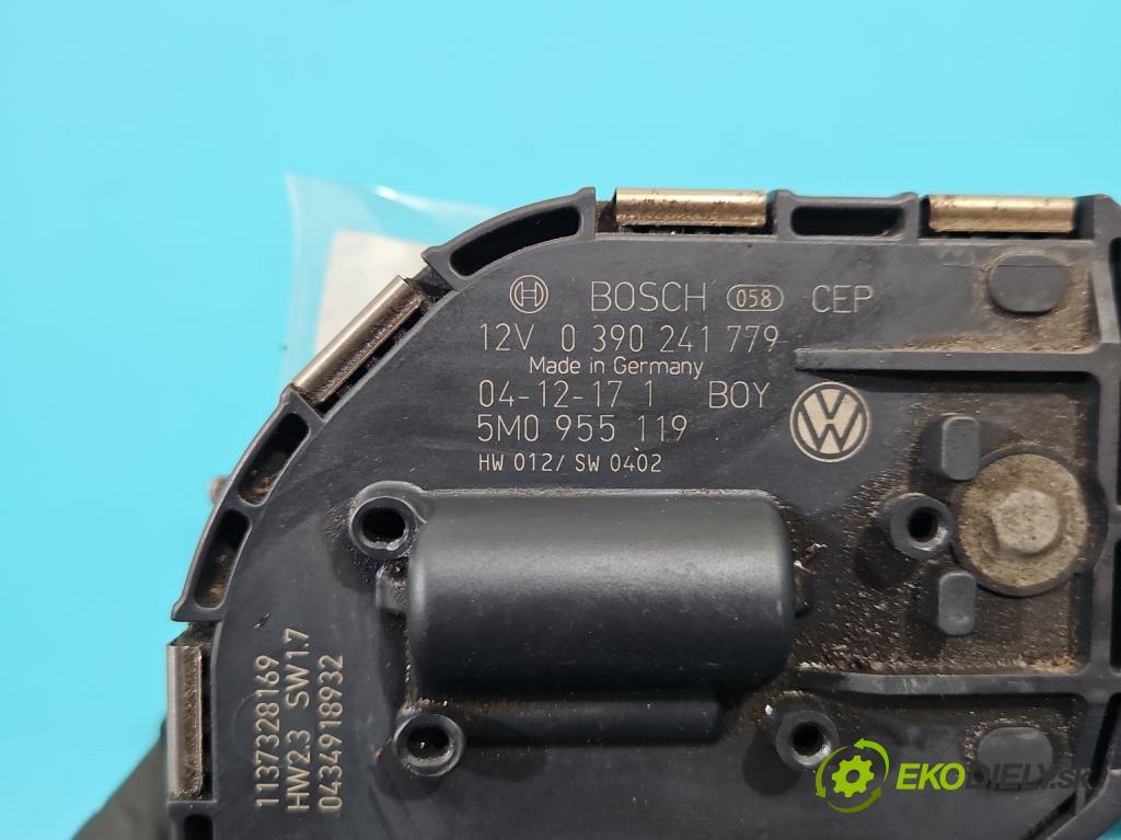 Vw Golf plus 1.9 tdi 105 hp manual 77 kW 1896 cm3 5- motor stěračů přední 5M0955119
