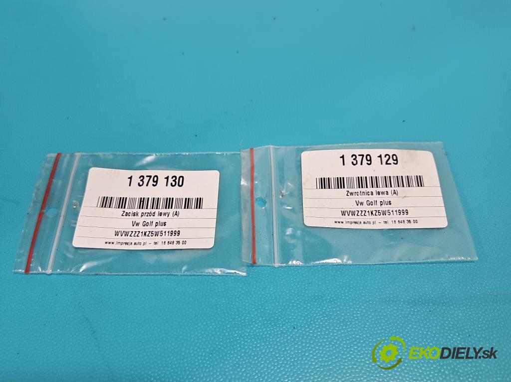 Vw Golf plus 1.9 tdi 105 HP manual 77 kW 1896 cm3 5- náboj ľavé  (Náboje)