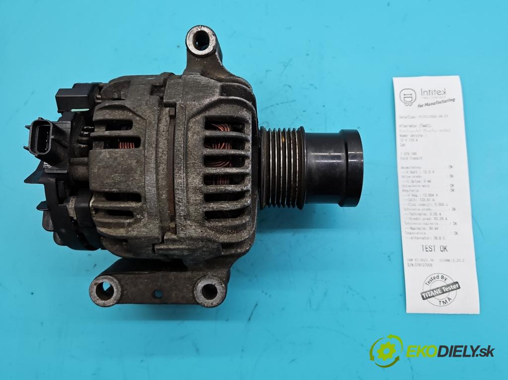 Ford Transit 2000-2006 2.4 tddi 90 HP manual 66 kW 2400 cm3 5- Alternator 0124325100 (Alternátory)