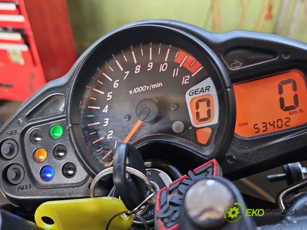 Suzuki SFV650 2009-2016 0.6 V2 72 HP manual 53 kW 645 cm3 2- prístrojovka/ budíky 157200-8860 (Prístrojové dosky, displeje)