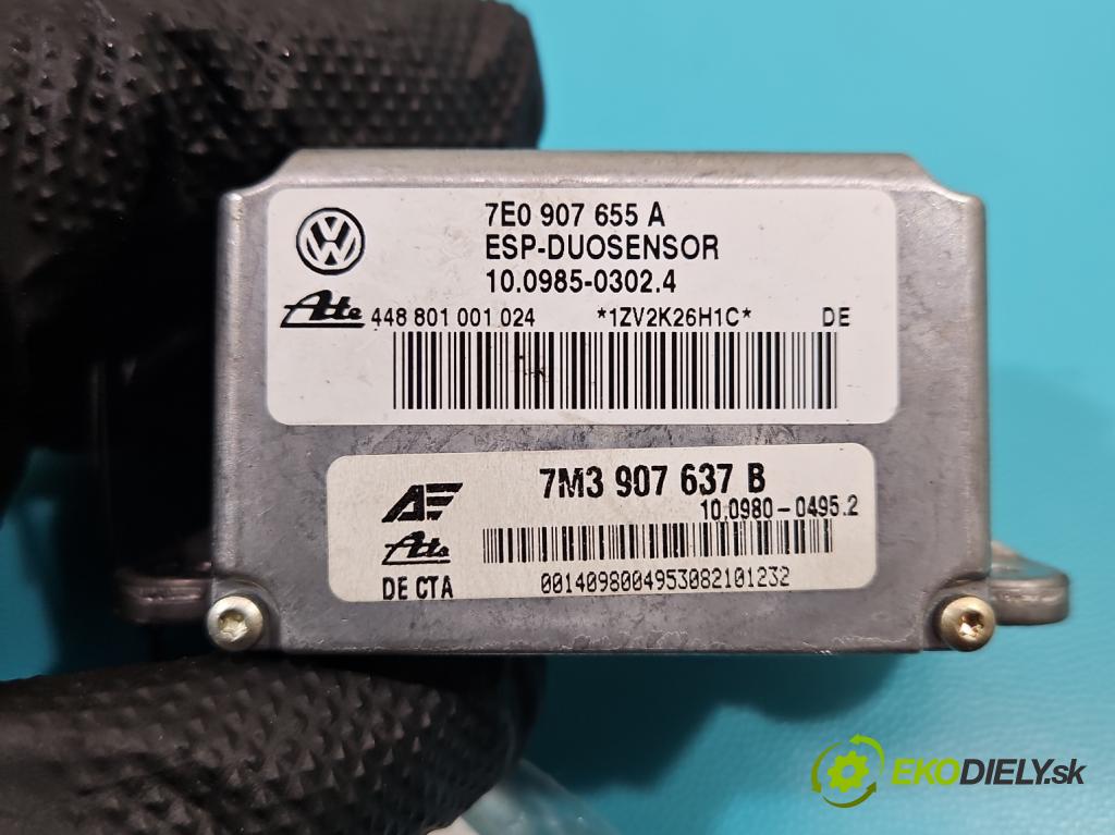 Vw Sharan I 1995-2010 1.8 T 150 hp manual 110 kW 1781 cm3 5- snímač ESP 7E0907655A