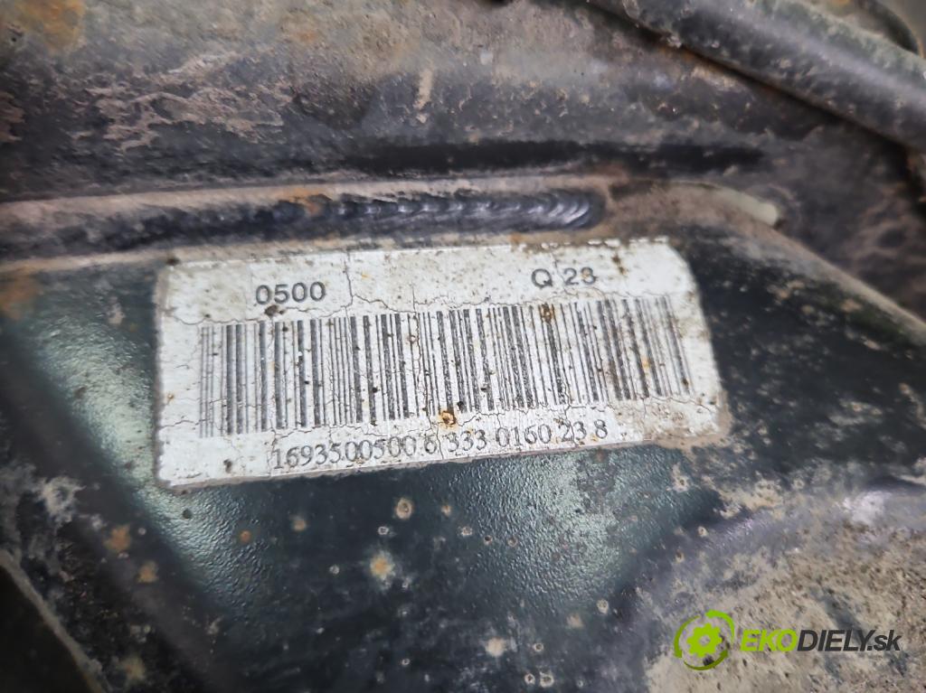 Mercedes A W169 2004-2012 1.5 95 hp manual 70 kW 1498 cm3 5- zadní výztuha 1693500500 (Výztuhy zadní)