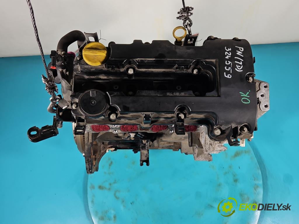 Opel Meriva B 2010-2017 1.4 T 120 HP manual 88 kW 1364 cm3 5- motor benzín: B14NEL