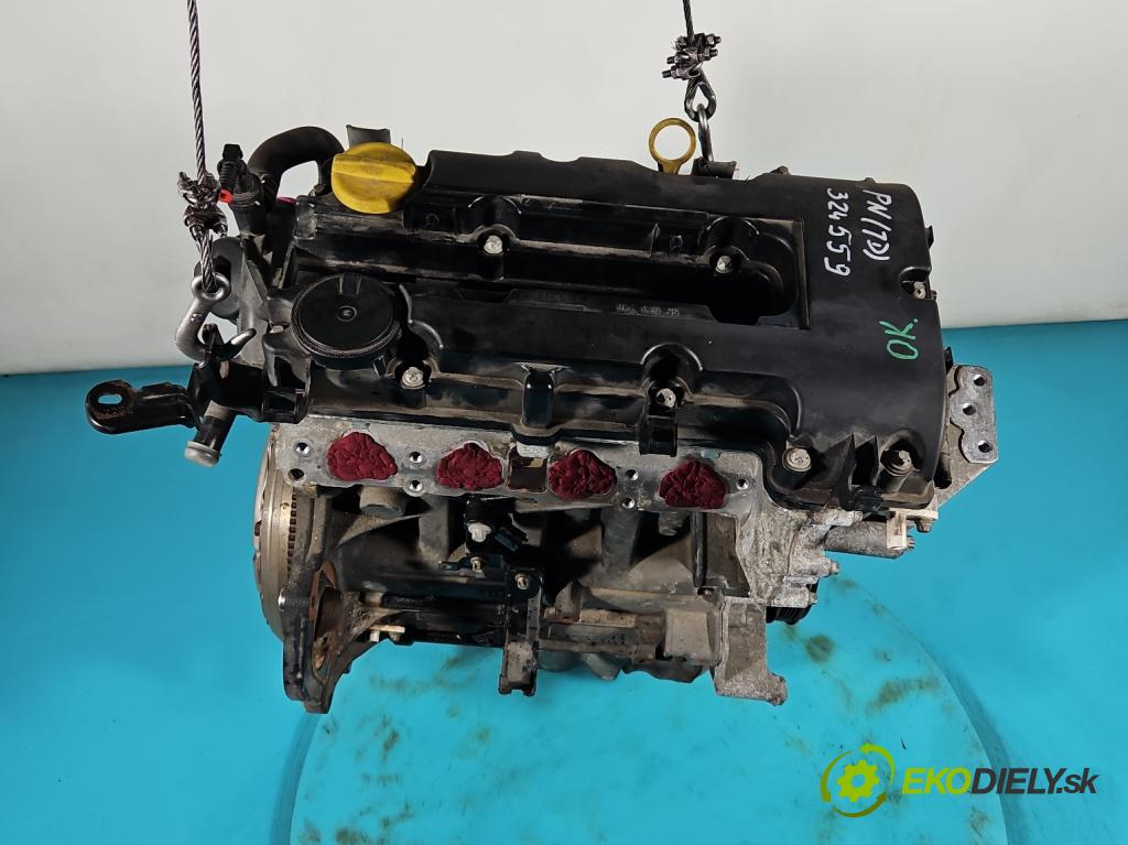 Opel Meriva B 2010-2017 1.4 T 120 HP manual 88 kW 1364 cm3 5- motor benzín: B14NEL
