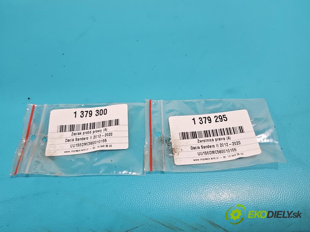 Dacia Sandero II 2012-2020 1.0 12V SCe: 73 HP manual 54 kW 999 cm3 5- náboj pravé  (Náboje)