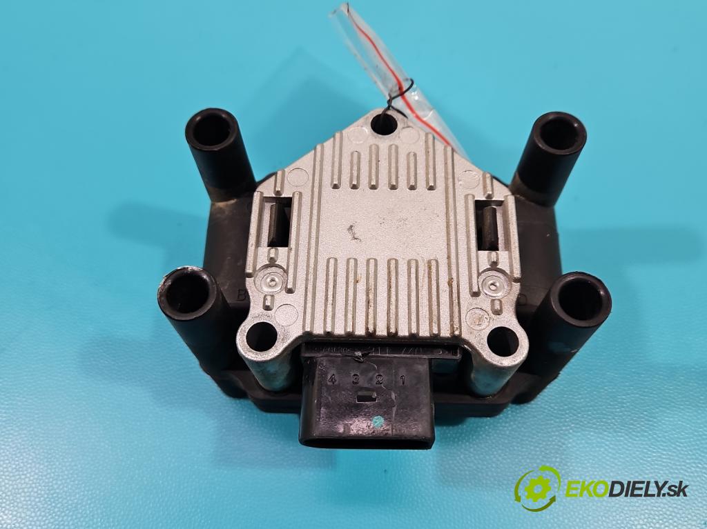 Vw Polo III 6N 1994-2001 1.4 mpi 60 HP manual 44 kW 1390 cm3 5- cievka zapaľovacia  (Zapaľovacie cievky, moduly)