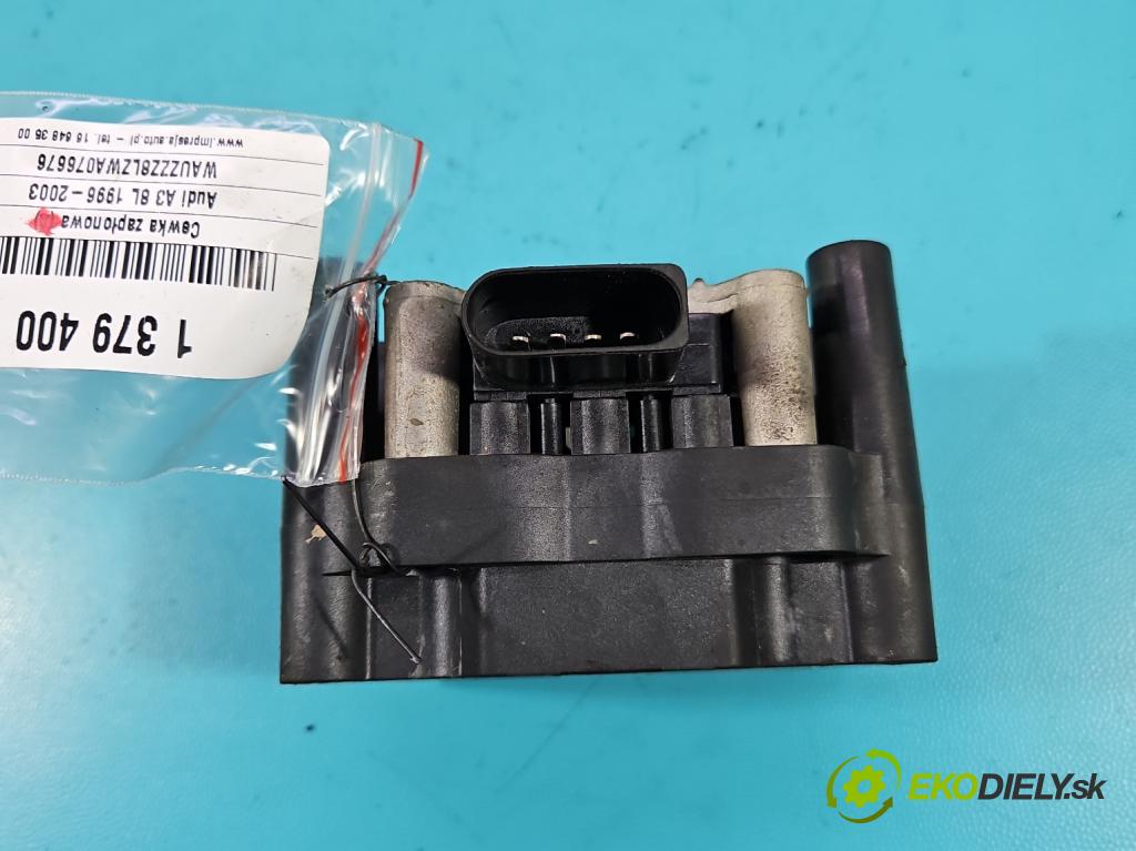 Audi A3 8L 1996-2003 1.8 20V 125 HP manual 92 kW 1781 cm3 3- cievka zapaľovacia  (Zapaľovacie cievky, moduly)