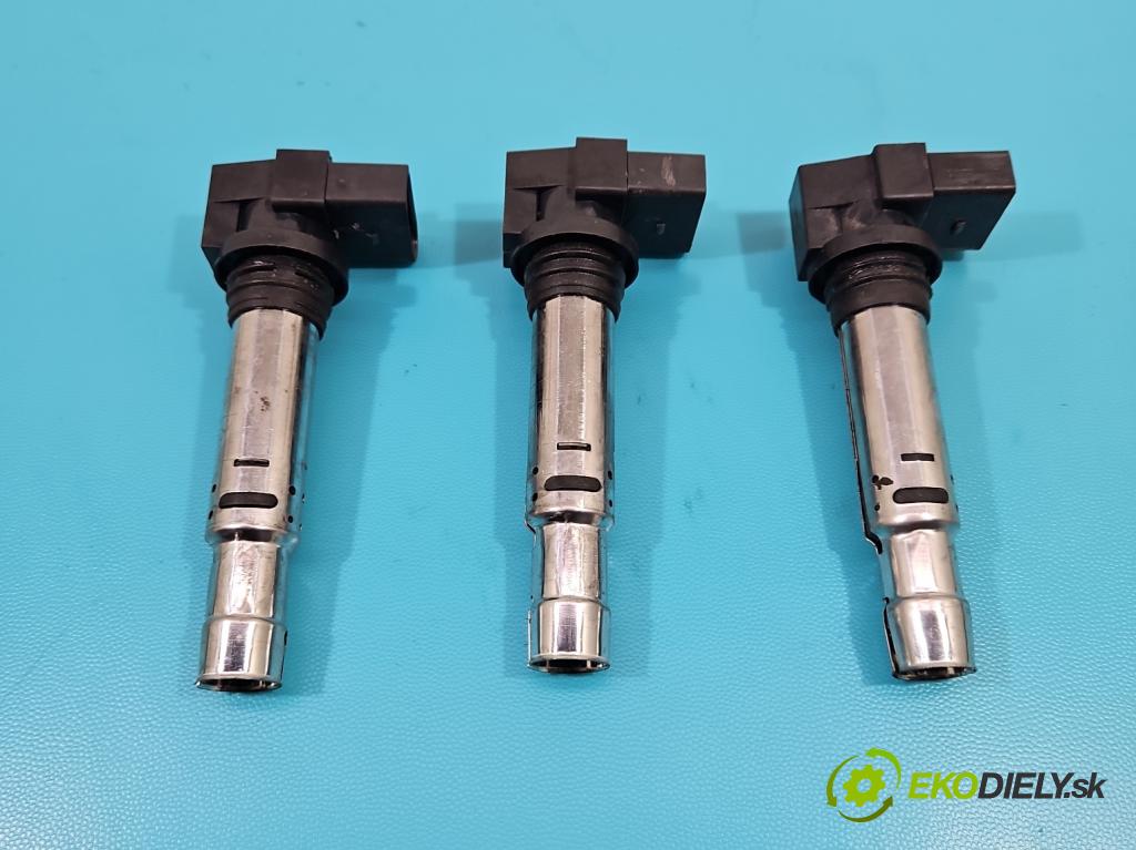 Skoda Fabia II 2007-2014 1.2 12V 69KM manual 51 kW 1198 cm3 5- cievka zapaľovacia 0040102030 (Zapaľovacie cievky, moduly)