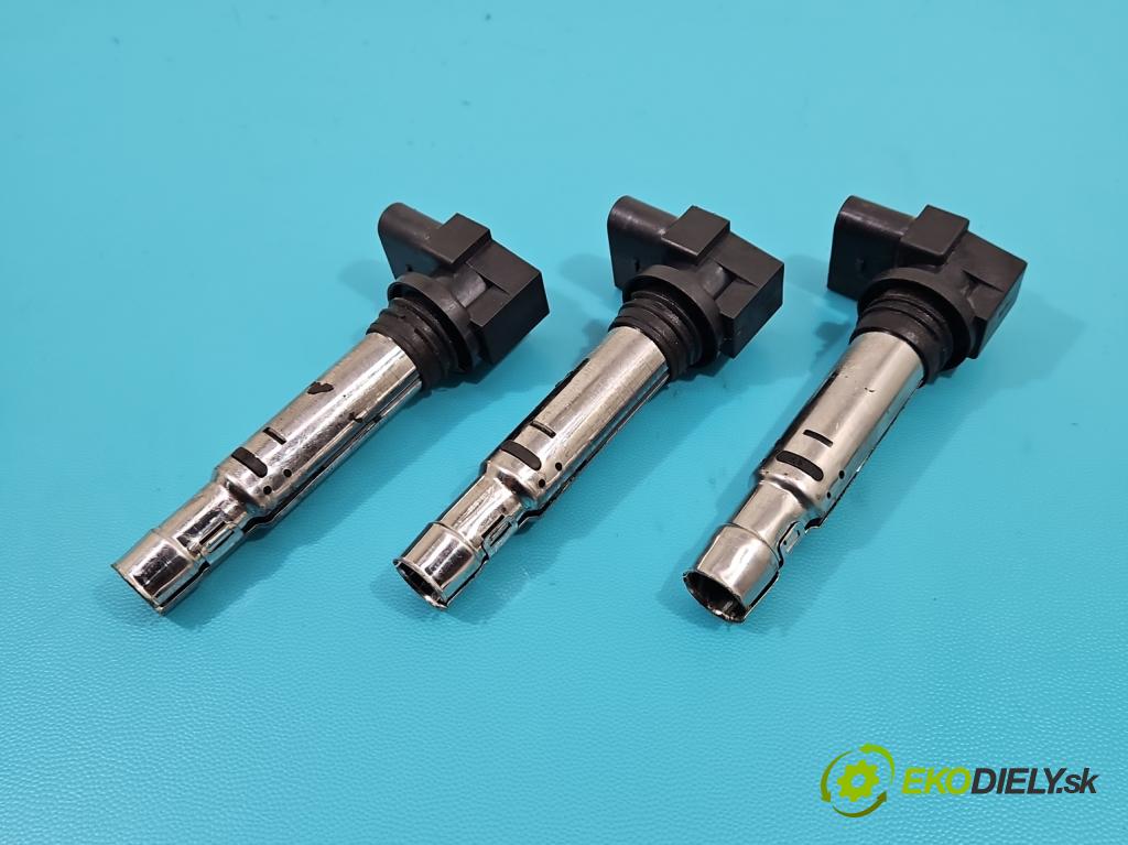 Skoda Fabia II 2007-2014 1.2 12V 69KM manual 51 kW 1198 cm3 5- cievka zapaľovacia 0040102030 (Zapaľovacie cievky, moduly)