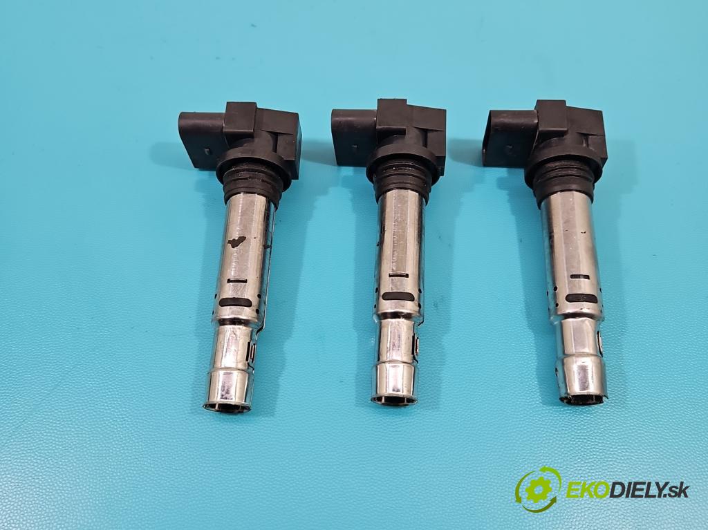 Skoda Fabia II 2007-2014 1.2 12V 69KM manual 51 kW 1198 cm3 5- cievka zapaľovacia 0040102030 (Zapaľovacie cievky, moduly)