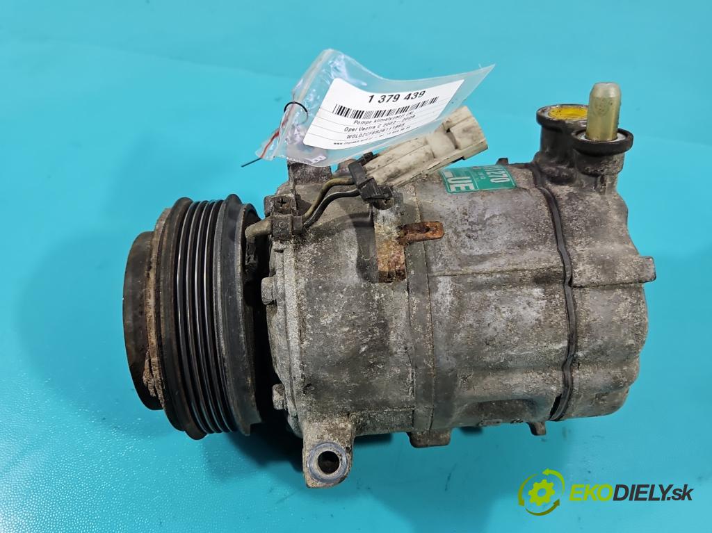 Opel Vectra C 2002-2008 1.8 16V 122 hp manual 90 kW 1796 cm3 5- Kompresor: klíma 24411270 (Kompresory)