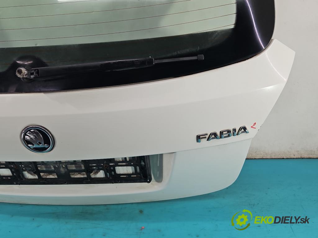Skoda Fabia II 2007-2014 1.2 12V 69KM manual 51 kW 1198 cm3 5- zadní kufrové dveře  (Zadní kapoty)
