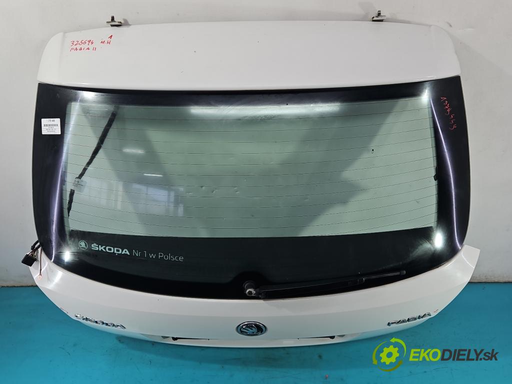 Skoda Fabia II 2007-2014 1.2 12V 69KM manual 51 kW 1198 cm3 5- zadní kufrové dveře  (Zadní kapoty)