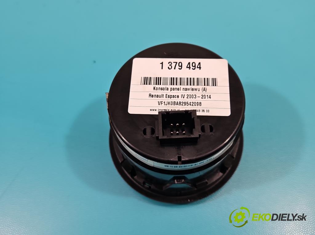 Renault Espace IV 2003-2014 2.0 T 163 HP automatic 120 kW 1998 cm3 5- panel kúrenia 8200028447A