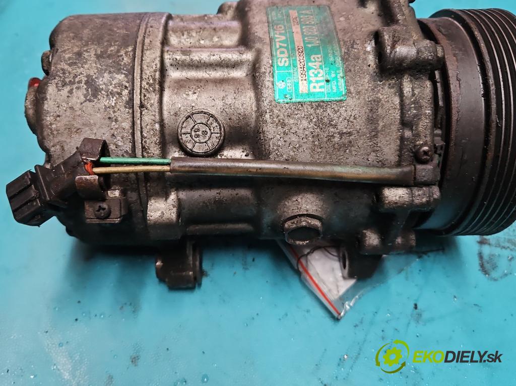 Vw Golf IV 1997-2003 1.9 tdi 90 HP manual 66 kW 1896 cm3 3- Kompresor: klimatizácie 1J0820803A (Kompresory klimatizácie)
