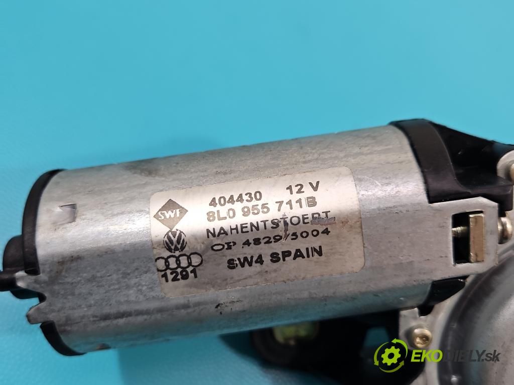 Audi A3 8L 1996-2003 1.6 SR 102 hp manual 75 kW 1595 cm3 5- motor stěrače zadní 8L0955711B